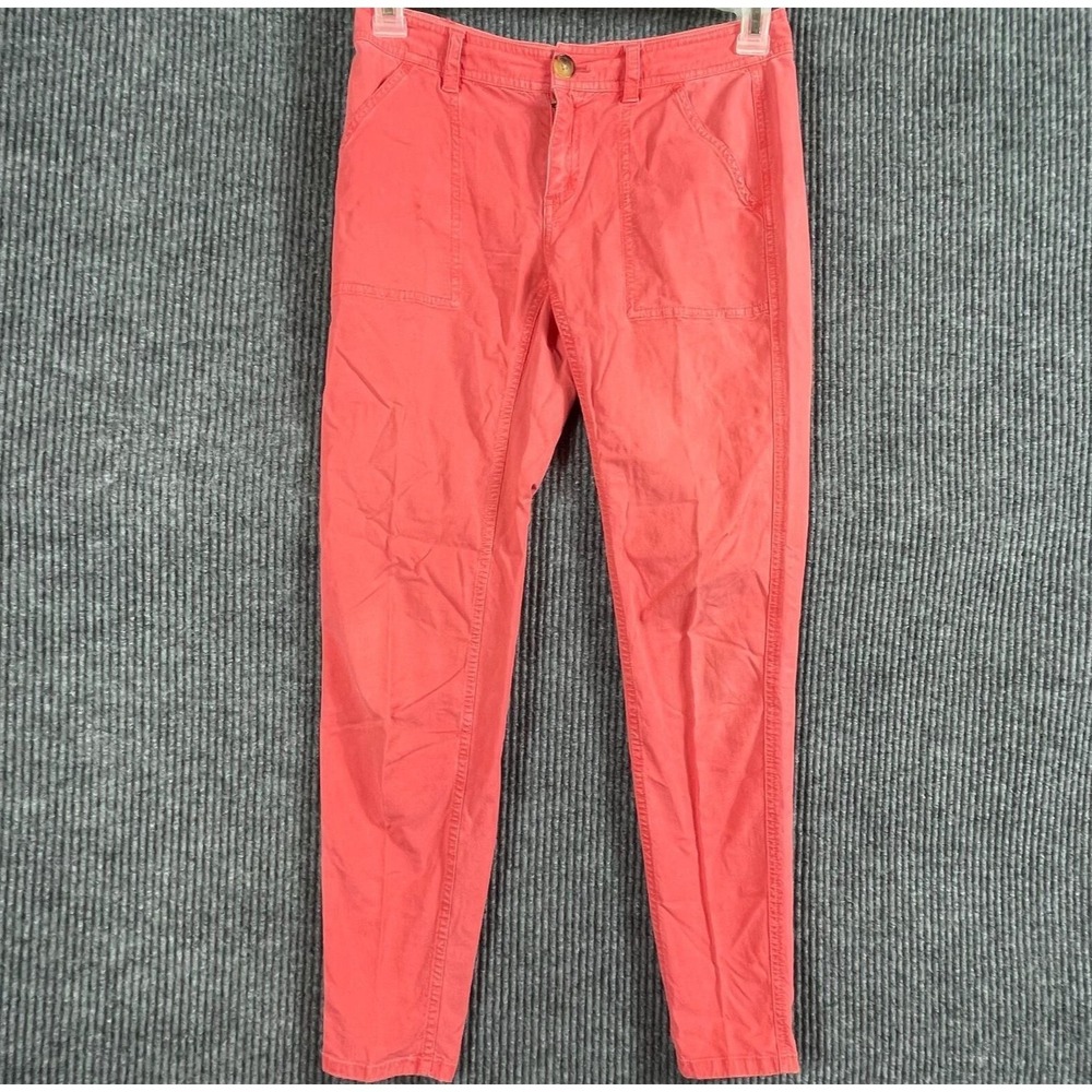 Vineyard Vines Pants Womens 0 Pink Skinny  Lightweight Coastal Luxury 30x27 Golf